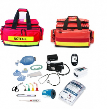 Notfalltaschen Trauma Bag mit Füllung Profi